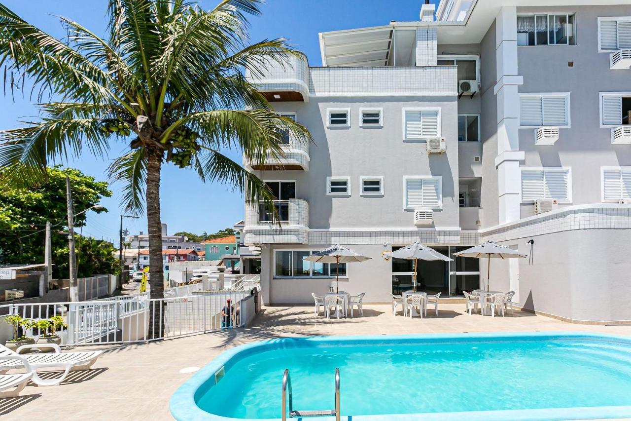 Predio Com Apartamentos Completos, Com Piscina E A Passos Da Praia - Agua Marinha Florianópolis Dış mekan fotoğraf