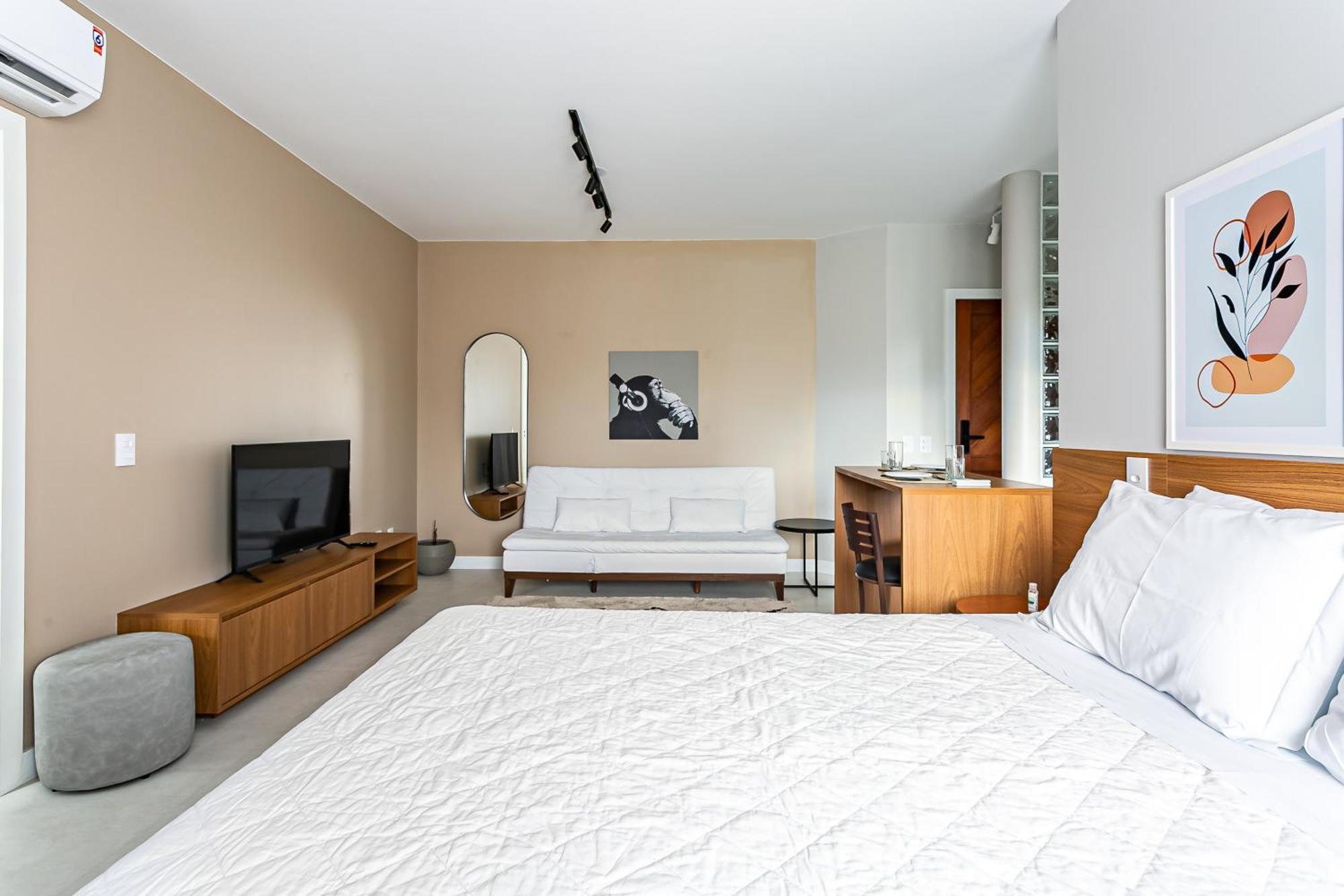 Predio Com Apartamentos Completos, Com Piscina E A Passos Da Praia - Agua Marinha Florianópolis Dış mekan fotoğraf